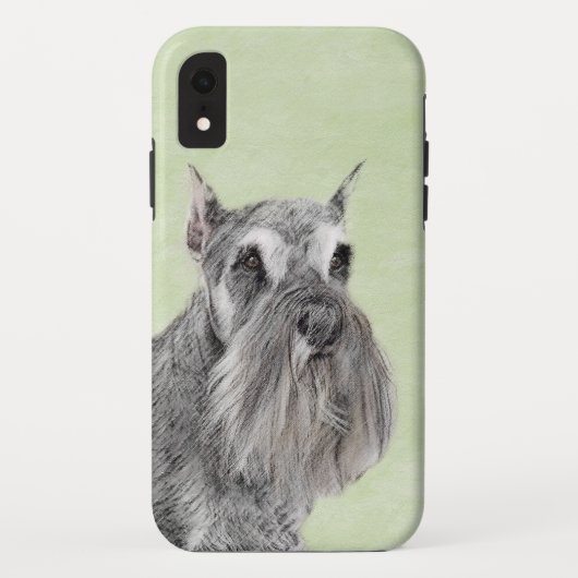 Schnauzer (Giant, Standard) Schnauzer - Dog Art Case-Mate iPhone Case (Achterkant)