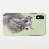 Schnauzer (Giant, Standard) Schnauzer - Dog Art Case-Mate iPhone Case (Achterkant (horizontaal))