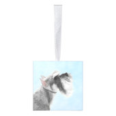 Schnauzer (Giant, Standard) Schnauzer - Dog Art Decoratie (Rechts)