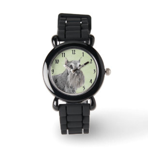 Schnauzer (Giant, Standard) Schnauzer - Dog Art Horloge