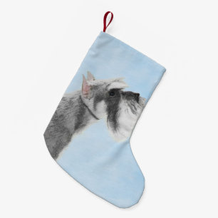 Schnauzer (Giant, Standard) Schnauzer - Dog Art Kleine Kerstsok