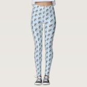 Schnauzer (Giant, Standard) Schnauzer - Dog Art Leggings (Voorkant)