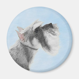 Schnauzer (Giant, Standard) Schnauzer - Dog Art Magneet