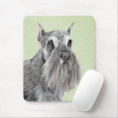 Schnauzer (Giant, Standard) Schnauzer - Dog Art Muismat (Met muis)