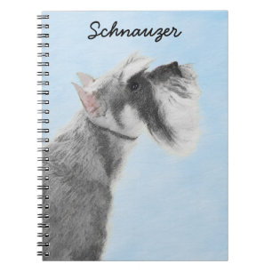 Schnauzer (Giant, Standard) Schnauzer - Dog Art Notitieboek