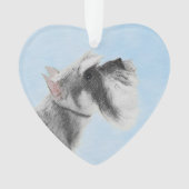 Schnauzer (Giant, Standard) Schnauzer - Dog Art Ornament (voorkant)