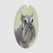 Schnauzer (Giant, Standard) Schnauzer - Dog Art Ornament (voorkant)