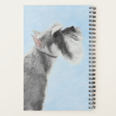 Schnauzer (Giant, Standard) Schnauzer - Dog Art Planner (Achterkant)