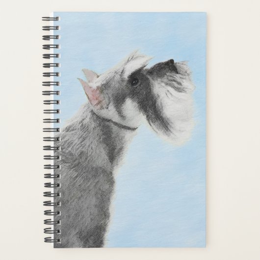 Schnauzer (Giant, Standard) Schnauzer - Dog Art Planner (Voorkant)