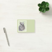Schnauzer (Giant, Standard) Schnauzer - Dog Art Post-it® Notes (Kantoor)