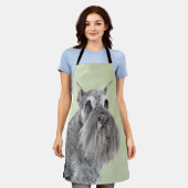 Schnauzer (Giant, Standard) Schnauzer - Dog Art Schort (Gedragen)