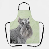 Schnauzer (Giant, Standard) Schnauzer - Dog Art Schort (Voorkant)