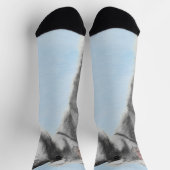 Schnauzer (Giant, Standard) Schnauzer - Dog Art Sokken (Top)