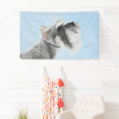 Schnauzer (Giant, Standard) Schnauzer - Dog Art Spandoek (Insitu)