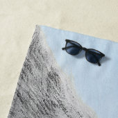 Schnauzer (Giant, Standard) Schnauzer - Dog Art Strandlaken (In situ)