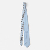 Schnauzer (Giant, Standard) Schnauzer - Dog Art Stropdas (Achterkant)