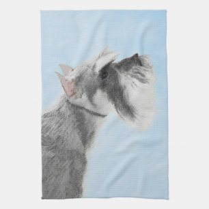 Schnauzer (Giant, Standard) Schnauzer - Dog Art Theedoek