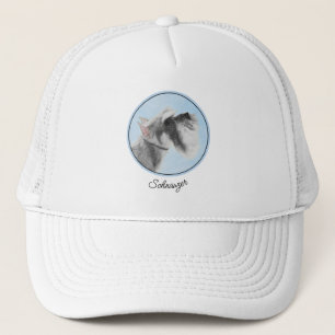 Schnauzer (Giant, Standard) Schnauzer - Dog Art Trucker Pet