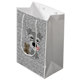 Schnauzer Gift Bag Medium Cadeauzakje