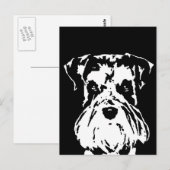 Schnauzer Gifts - Briefkaart (Voorkant / Achterkant)