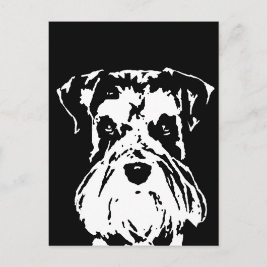 Schnauzer Gifts - Briefkaart (Voorkant)