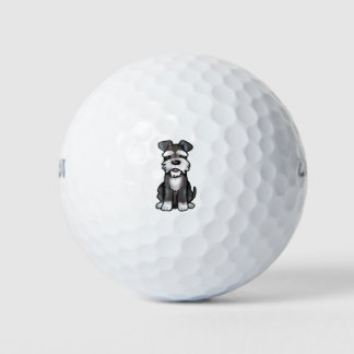 Schnauzer Golfballen