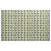 Schnauzer Groovy Glasses Combed Cotton Fabric Stof (Yard (91,4 cm))