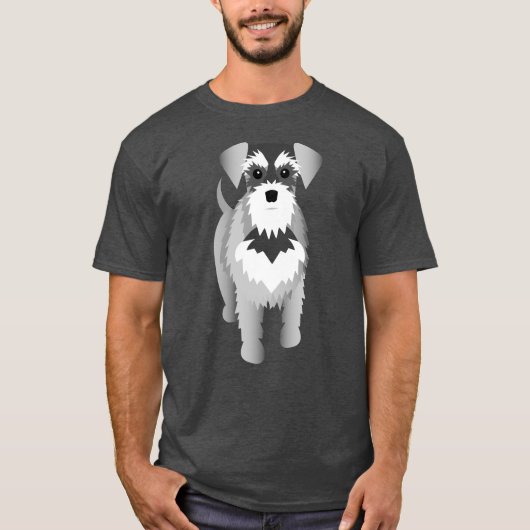 Schnauzer Guy T-shirt (Voorkant)