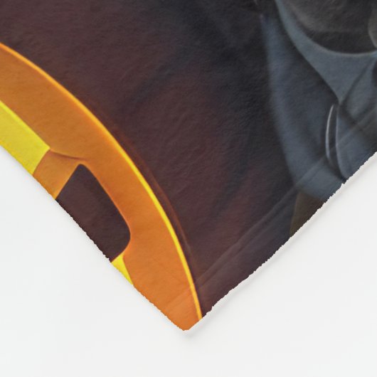 Schnauzer Halloween Spooky Fleece Deken (Hoek)