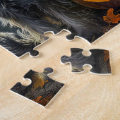 Schnauzer Halloween Spooky Legpuzzel (Zijkant)