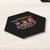 Schnauzer Halloween Thanksgiving Christmas Classic Kartonnen Onderzetters (Schuin)