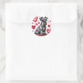 Schnauzer & Harten Sticker (Tas)