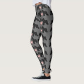 Schnauzer Hearts Leggings (Links)