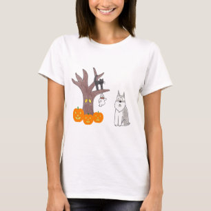 Schnauzer Herfst T-Shirt