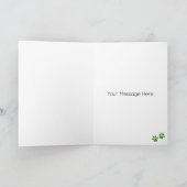 Schnauzer Hond Gepersonaliseerd Gelukkige Verjaard Kaart (Binnen)