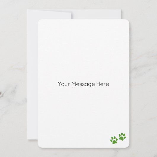 Schnauzer Hond Gepersonaliseerde Gelukkige Verjaar Kaart (Achterkant)