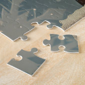 Schnauzer Hond Kerst Feestelijk Legpuzzel (Zijkant)