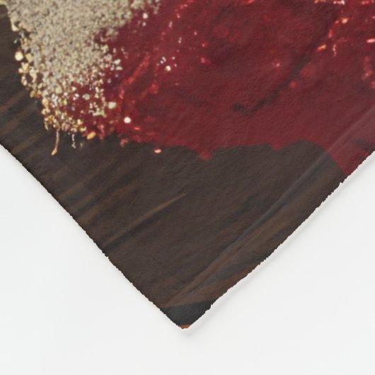 Schnauzer Hond Kerstfeest Fleece Deken (Hoek)