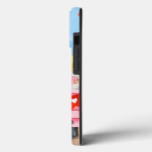 Schnauzer-hond Valentijnsdag Truck Harten Case-Mate iPhone Case (Achterkant / Links)