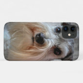 Schnauzer Hondengezicht Case-Mate iPhone Case (Achterkant (horizontaal))