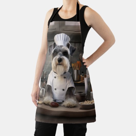 Schnauzer Hondenkok Schort (Insitu)