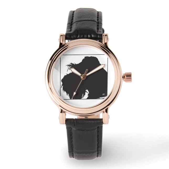 Schnauzer Horloge (Voorkant)