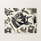 Schnauzer Illustratie Legpuzzel (Horizontaal)