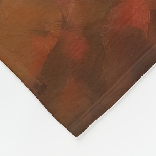 Schnauzer in Herfstbladeren Herfst Inspire Fleece Deken (Hoek)