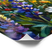 Schnauzer in Wildflower Meadow Perfect Poster (Hoek)