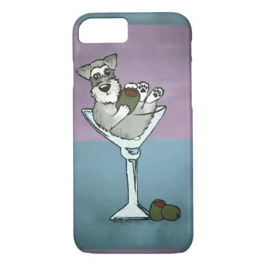 Schnauzer iPhone 7 Phone Case (Achterkant)