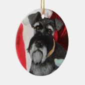schnauzer keramisch ornament (Rechts)