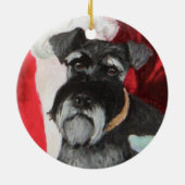 schnauzer keramisch ornament (Achterkant)