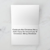 Schnauzer Kerst Kaart (Binnen)