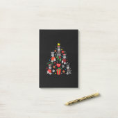 Schnauzer kerstboomversier Funny Pet Dog Post-it® Notes (Op bureau)